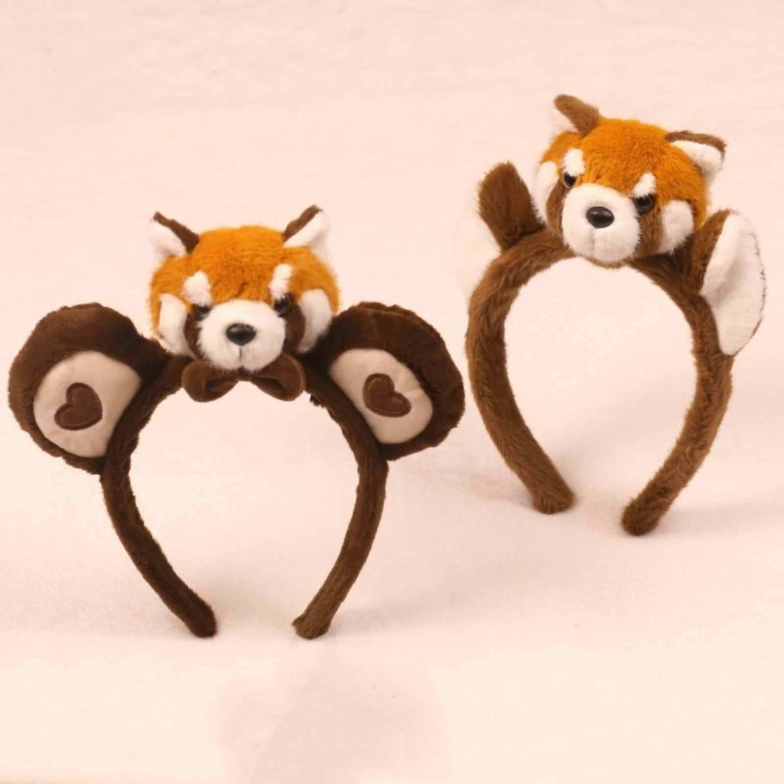 Tablet Cute Accessories - 여성용 귀여운 너구리 플러시 헤어밴드 1개: