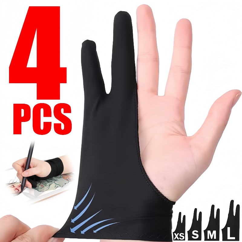아크릴 섬유 안티 터치 드로잉 장갑 디지털 보드 터치  - Drawing Glove Artist 리뷰 및 가격