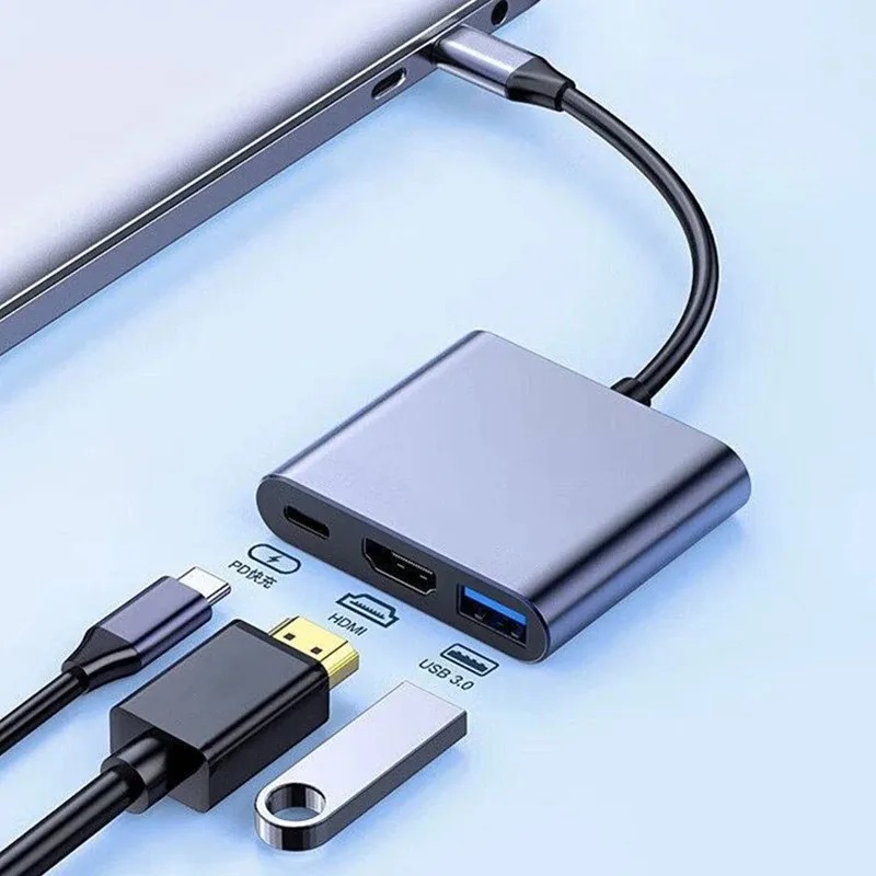 USB C 허브 3in1 유형 C 3.0-HDMI 호환 - Usb Hub Type C 리뷰 및 가격