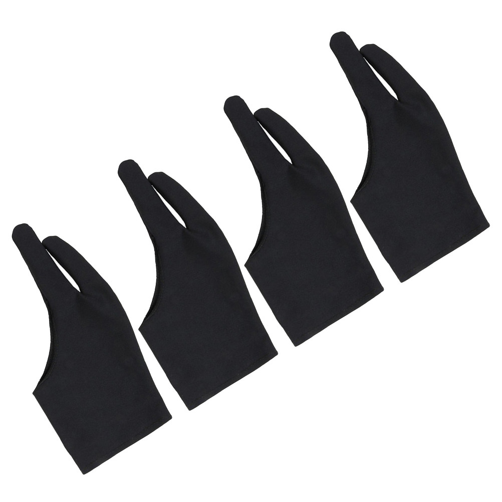 4개입 스판덱스 소재의 두 손가락용 드로잉 장갑, 미술 - Drawing Glove Artist 리뷰 및 가격